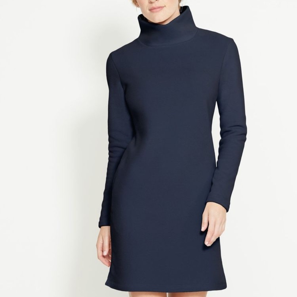 NWT Dudley Stephens Tilden Dress Navy- XS